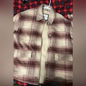 American eagle flannel jacket